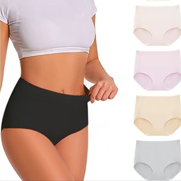 Seamless High-Waist Panties Set of 3 NWOT - Picture 1 of 9